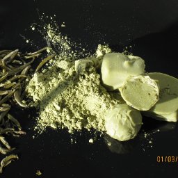 Chinese matcha truffles