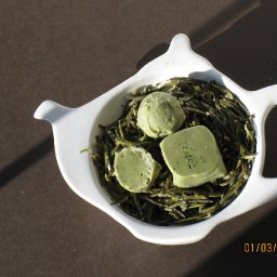 Chinese matcha truffles