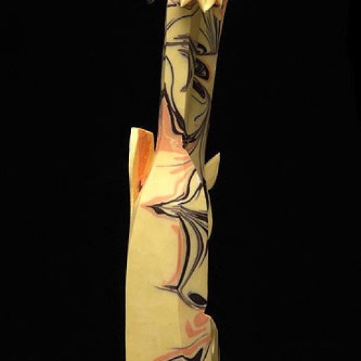 chocolate_sculpture-flower_in_vase