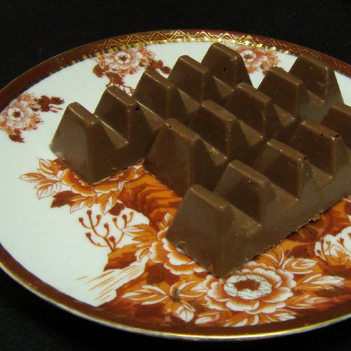 Chocolate, mani y miel.