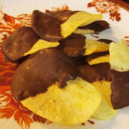 papas snacks bañadas.