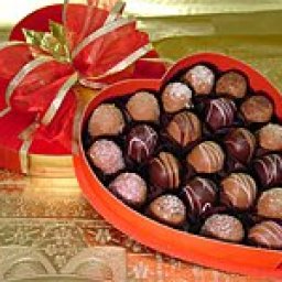 Betsy Ann Chocolate Truffles Valentine's Heart