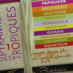 Pyramide of chocolate from Pralus