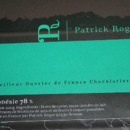 Indonesia bar 78% 100g / 5.00€  Patrick Roger