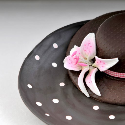 Chocolate Kentucky Derby Hat