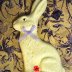White Chocolate Easter Bunny