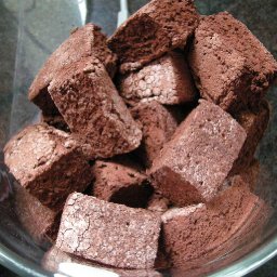 Chocolate marshmallows