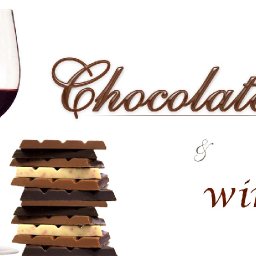 Chocolate and Wine flyer