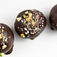 Caramel with Pistachios
