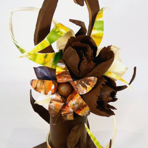 Chocolate Sculpture w/ our Logo