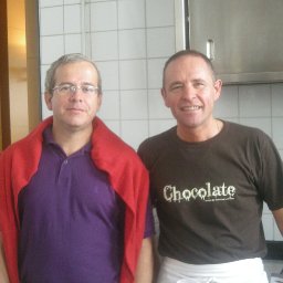 Francisco Javier Gomez B. visiting my small company