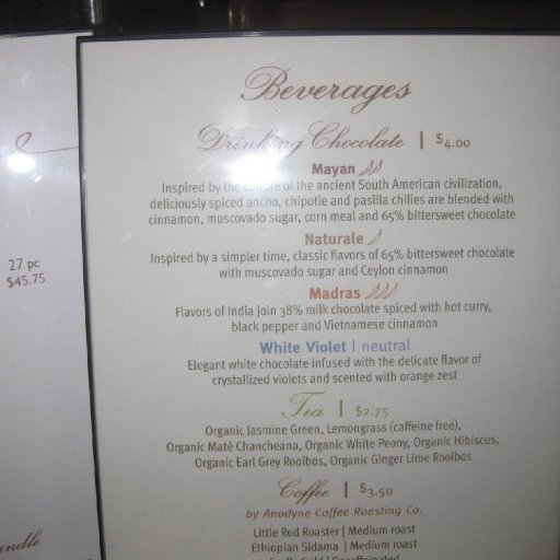 beverages