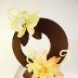 Orchid & Lotus Chocolate Sculpture