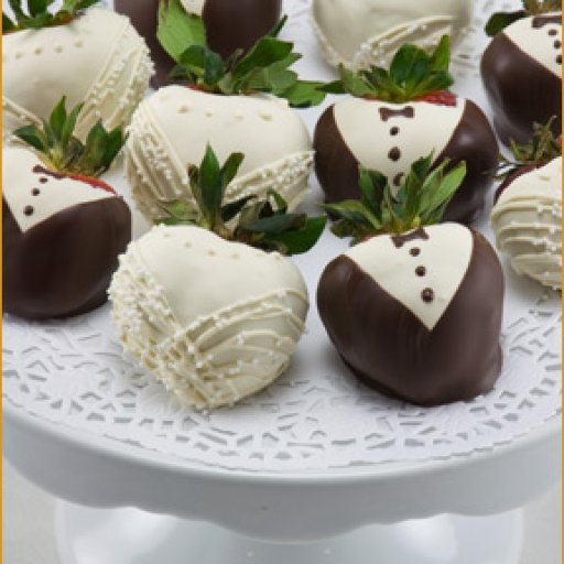Bride & Groom Strawberries