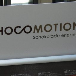 Chocomotion shop sign