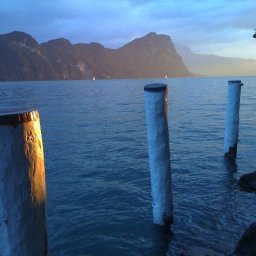 Sunset on Lake Luzern