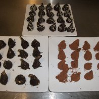 dark chocolate truffles
