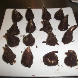 dark chocolate truffles
