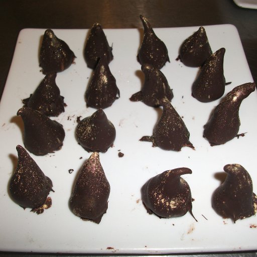 dark chocolate truffles