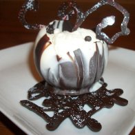plated dessert