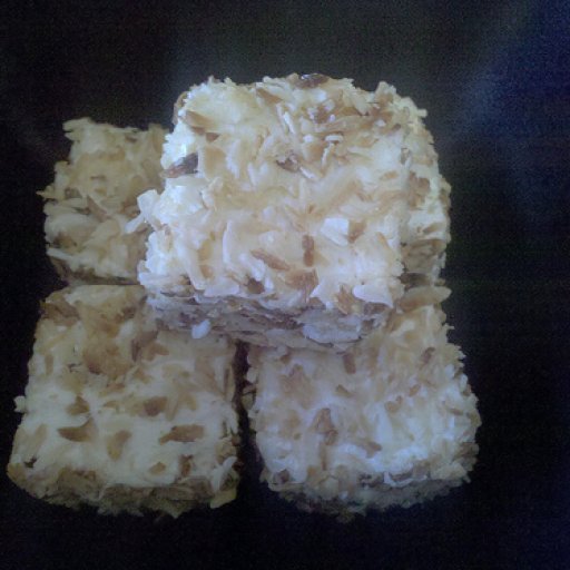 Vegan organic toasted coconut Marshmallows