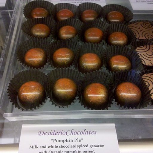 Pumpkin Pie Chocolates 2010