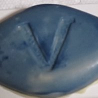 White chocolate and Blue Cocoa butter Viagra Pill