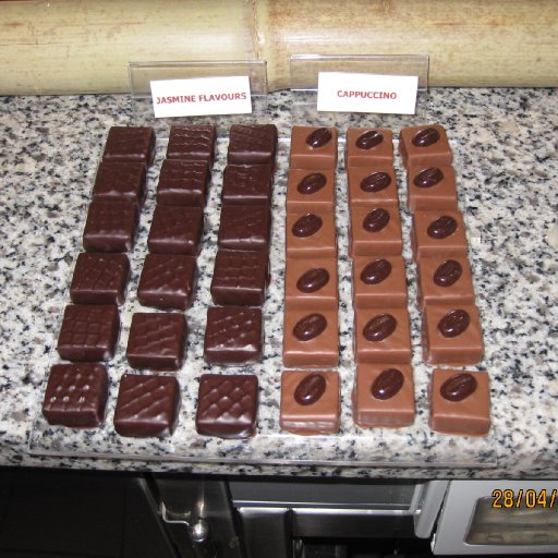 Valrhona course - Presentation time