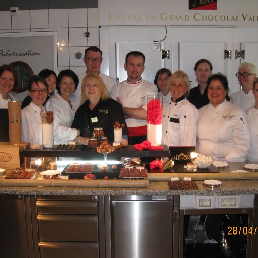 Valrhona course - Presentation time