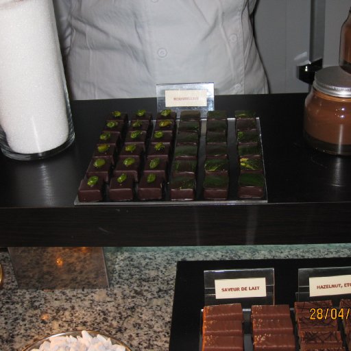Valrhona course - Presentation time