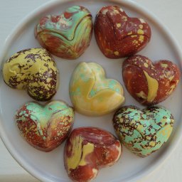V-day hearts