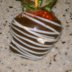 Milk Chocolate w White chocolate drizzle