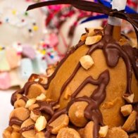 Chocolate or Peanut butter covered cake poppers