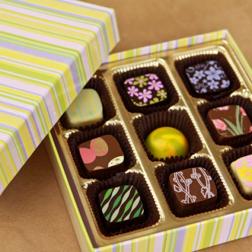 Spring chocolates