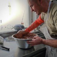 Geert making Mousse.