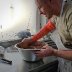 Geert making Mousse.