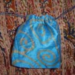 Gift bag of handmade plain chocolates