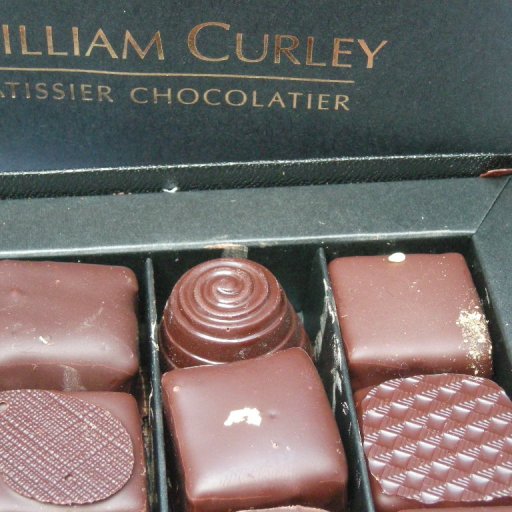 William Curley's chocolate t to me ;-) from William.