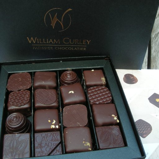 William Curley's chocolate t to me ;-) from William.