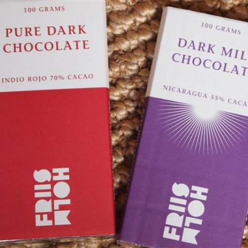 Friis Holm Indio Rojo and dark milk Nicaragua