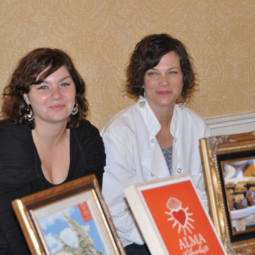 finalist- Sarah Hart (right) with daughter Hannah