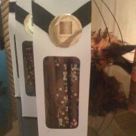Gourmet chocolate/caramel pretzel rods