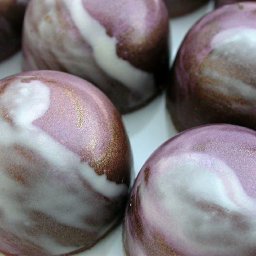 rose tea macro