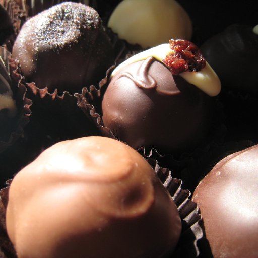 River Chocolate truffles