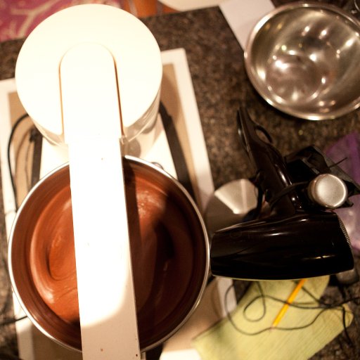 Applying heat to bowl