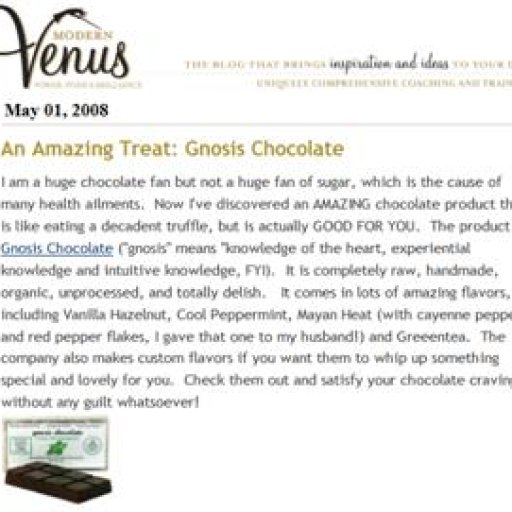 Modern Venus article