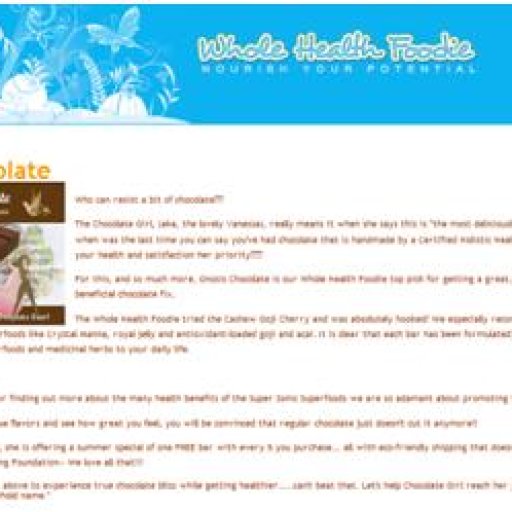 Whole Health Foodie article
