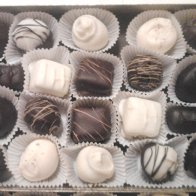 20 piece Assortment of truffles & Creams w/ liquer