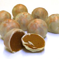 Caramelized White Chocolate Truffles