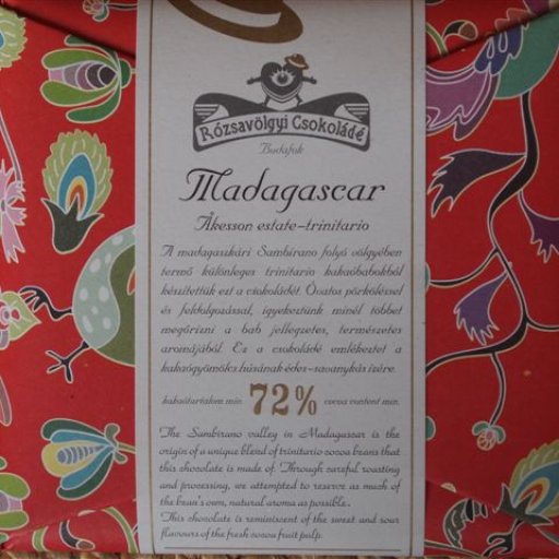 Rózsavölgyi: Madagascar Akesson Estate Trinitario